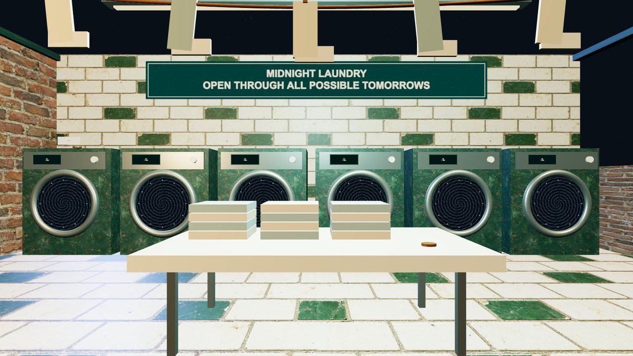 The Midnight Laundromat: wash yesterday, keep the change, THE LAST BODEGA IN THE UNIVERSE by MLow