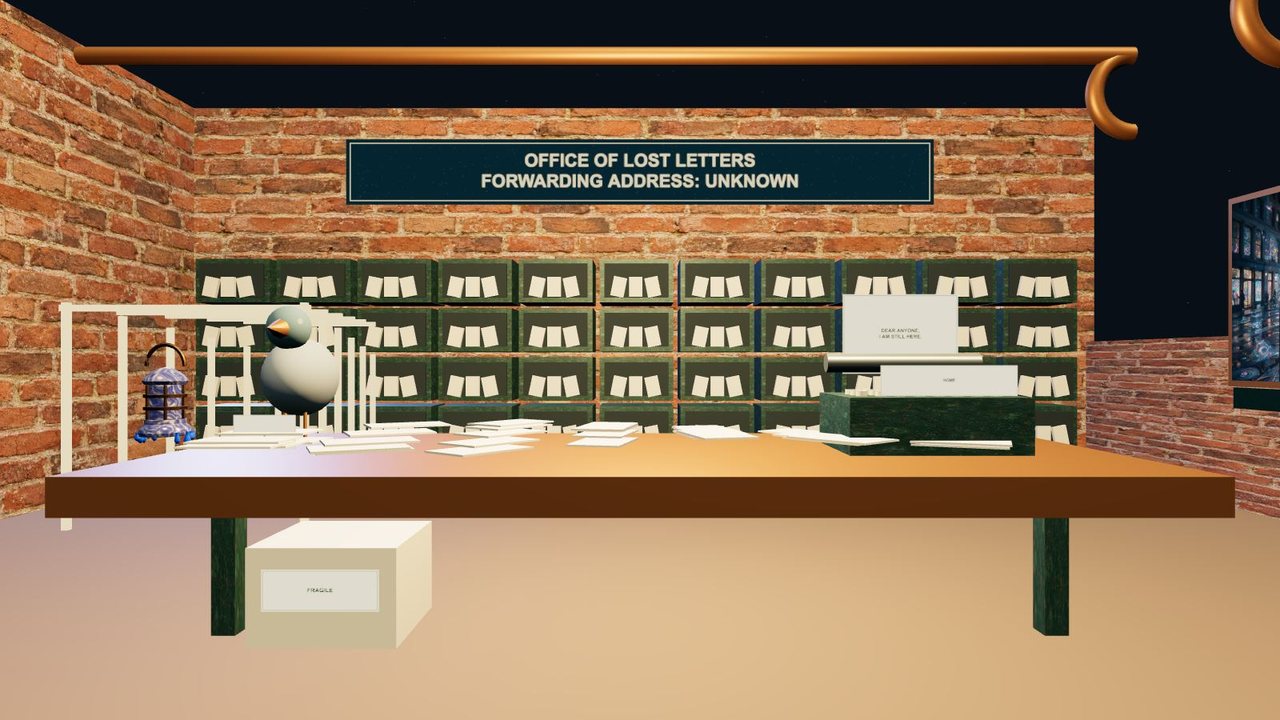 The Office of Lost Letters: forwarding address unknown, THE LAST BODEGA IN THE UNIVERSE by MLow