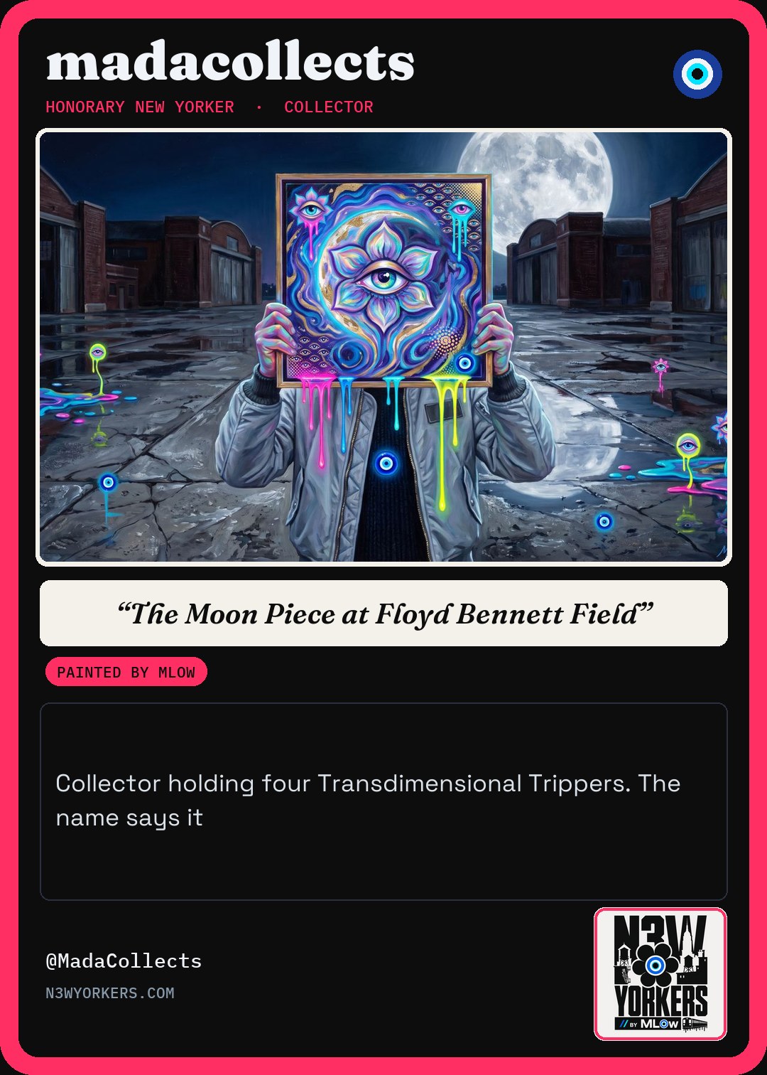The Honorary card for madacollects, painted by MLow