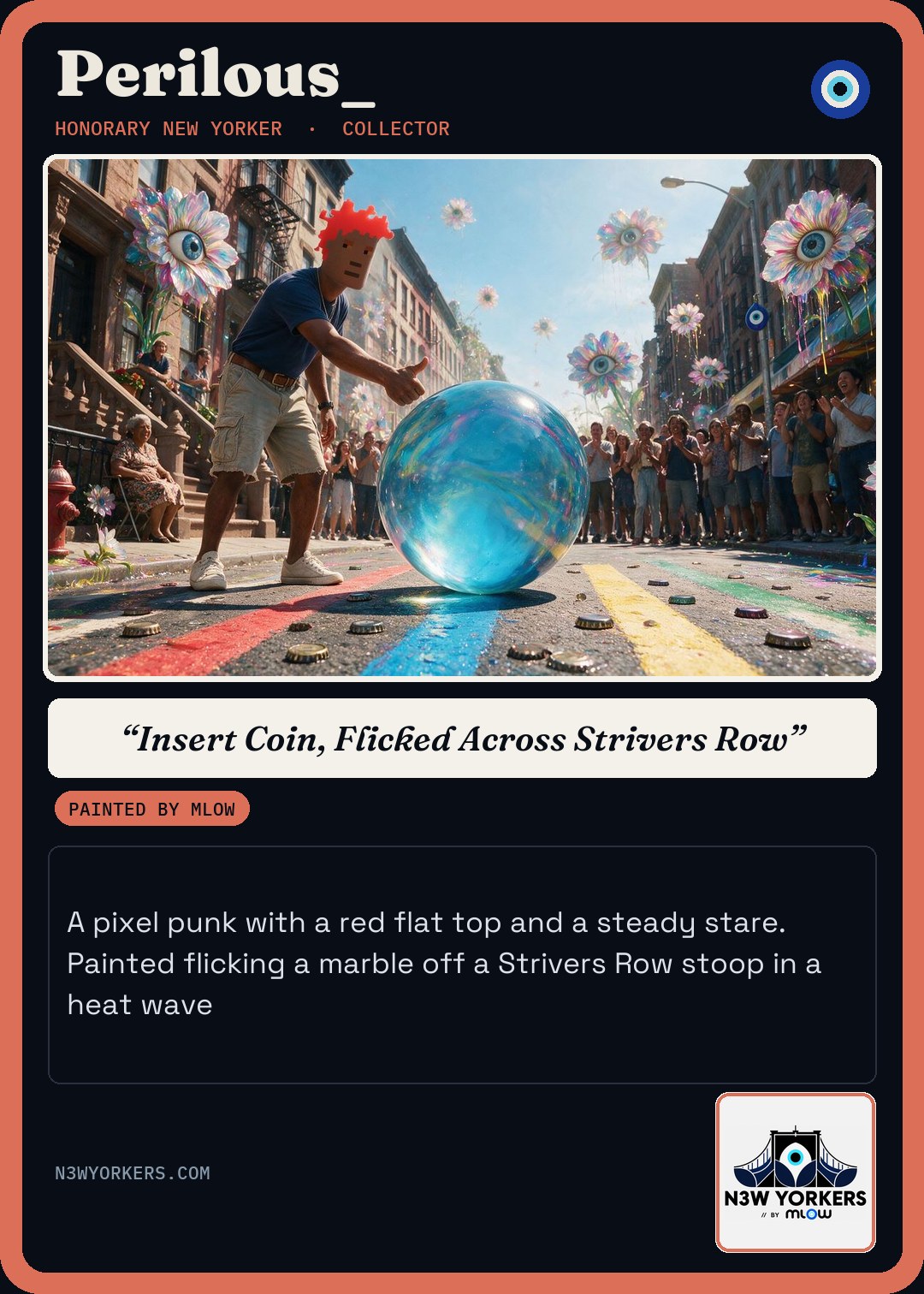 The Honorary card for Perilous_, painted by MLow