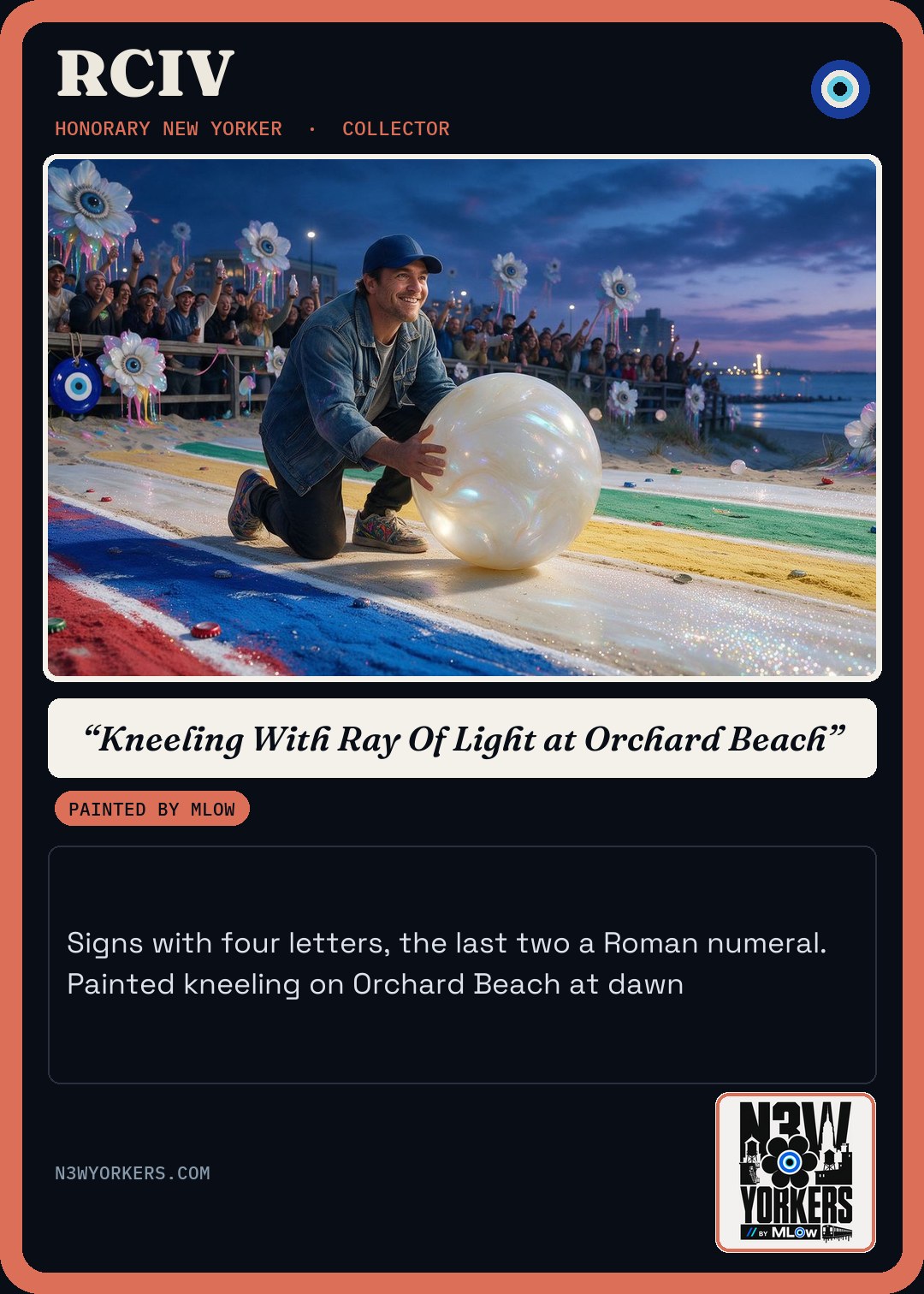 The Honorary card for RCIV, painted by MLow
