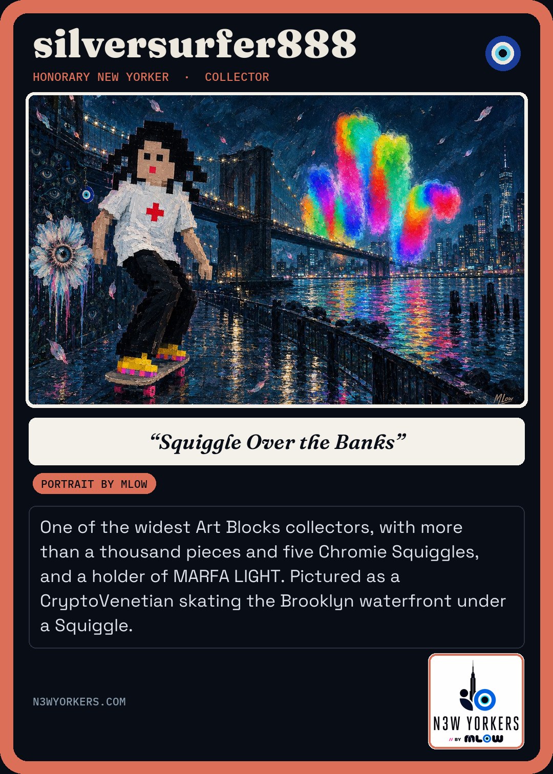 The Honorary card for silversurfer888, portrait by MLow
