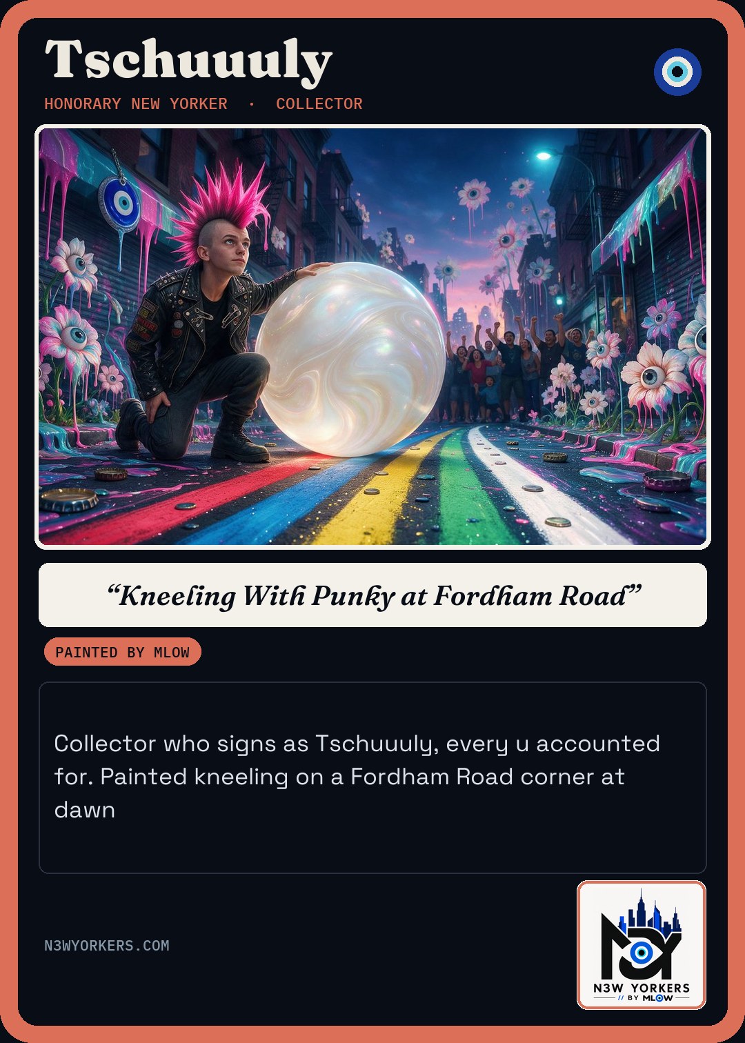 The Honorary card for Tschuuuly, painted by MLow