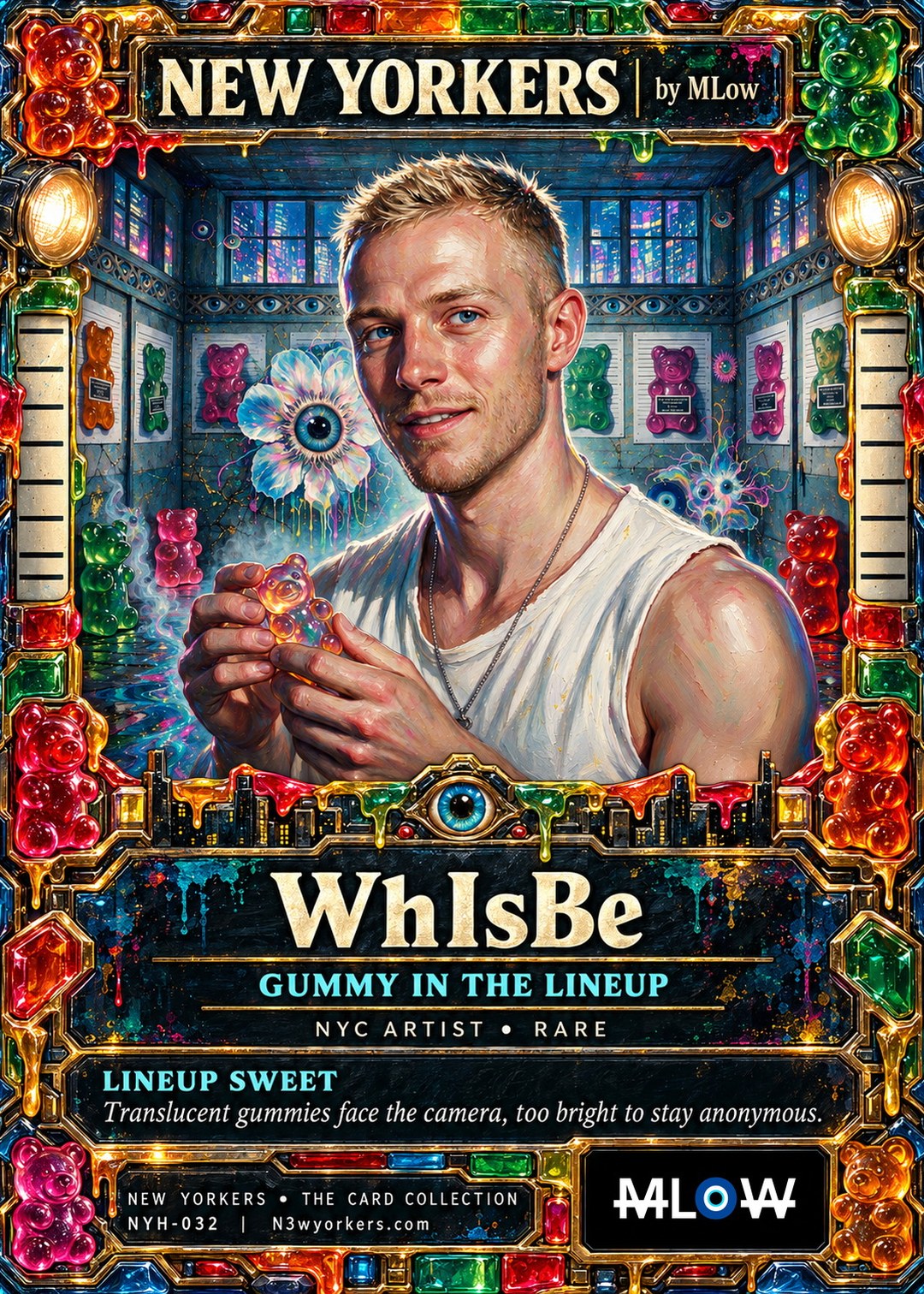 The Honorary card for WhIsBe, painted by MLow
