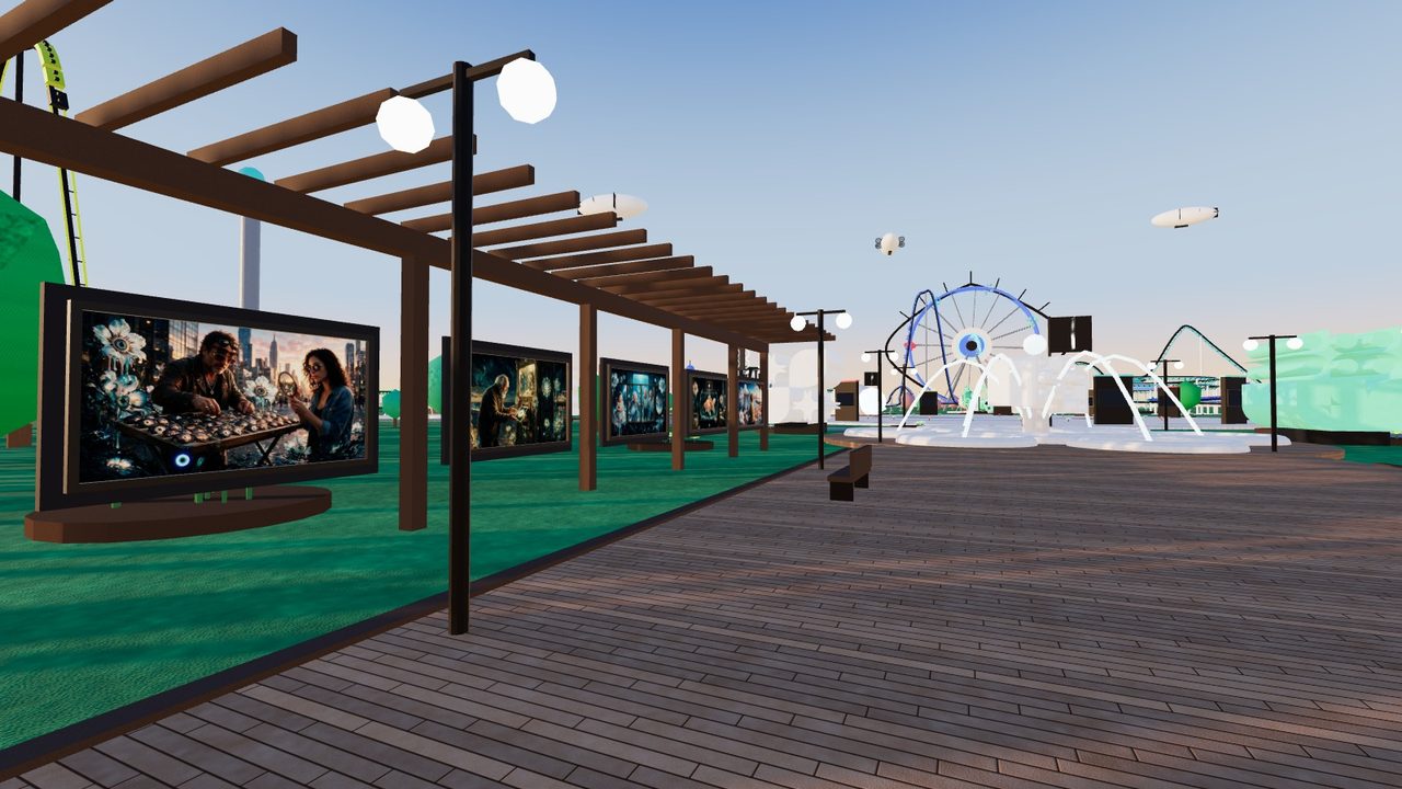 The boardwalk: Coney Island, in the order it was made, MLOW GARDENS by MLow