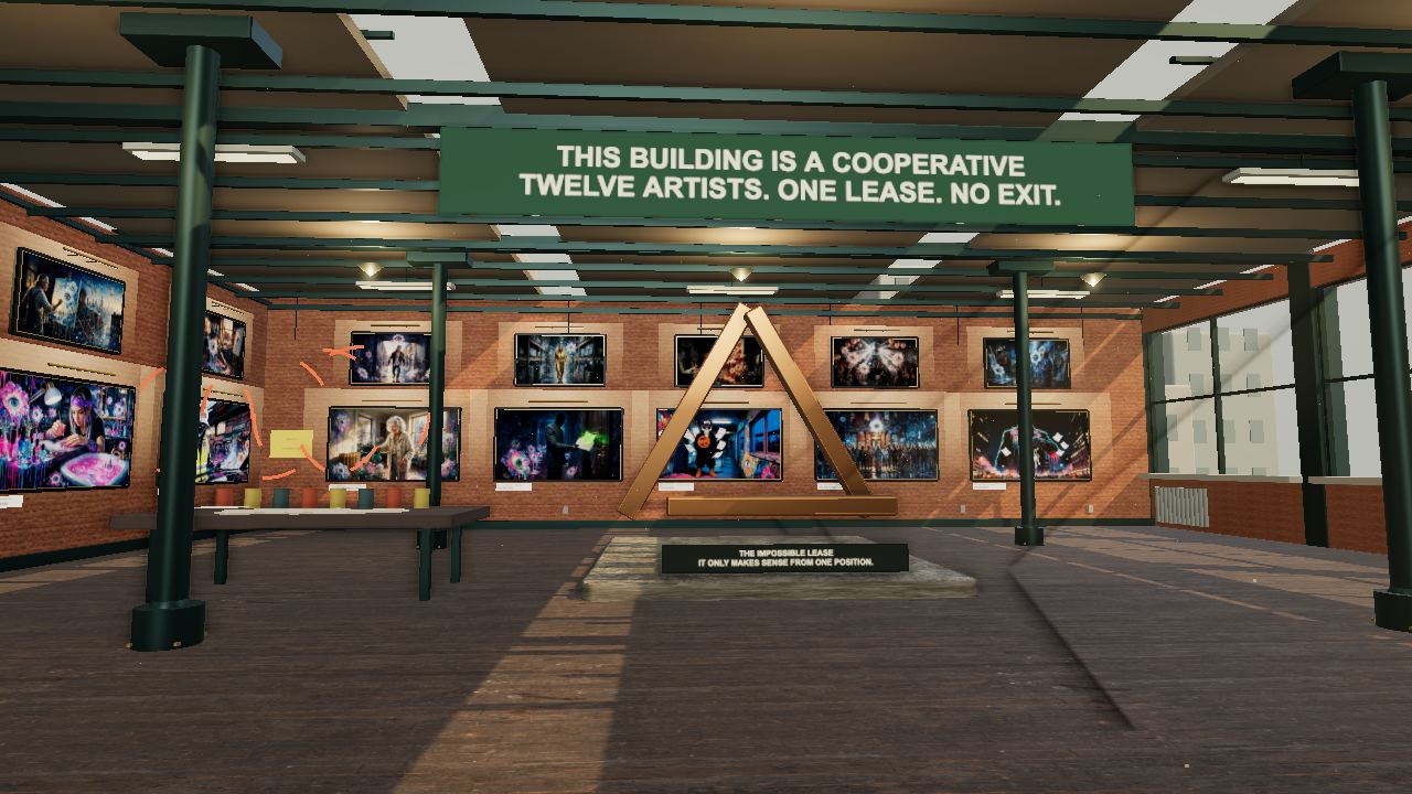 The cooperative ending: the brick comes back, THE MUSEUM THAT IS GENTRIFYING ITSELF by MLow