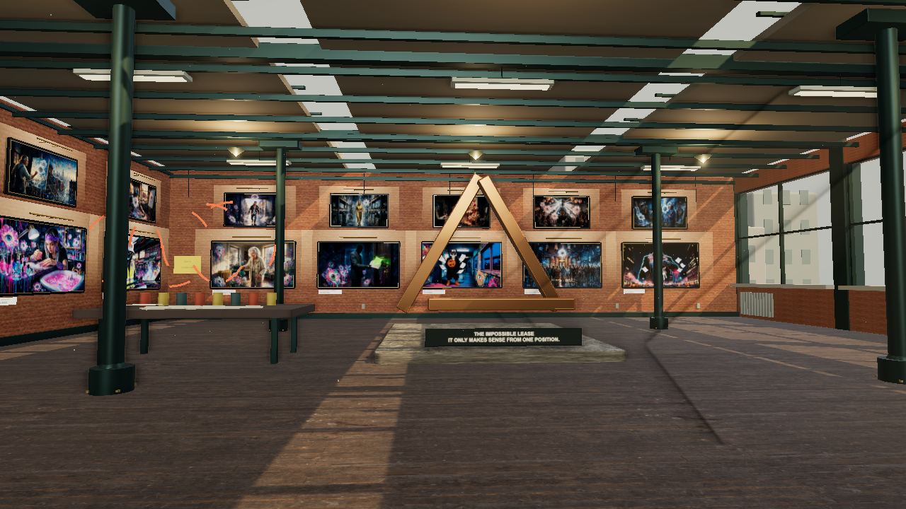 The working floor: twelve artists, one lease, THE MUSEUM THAT IS GENTRIFYING ITSELF by MLow
