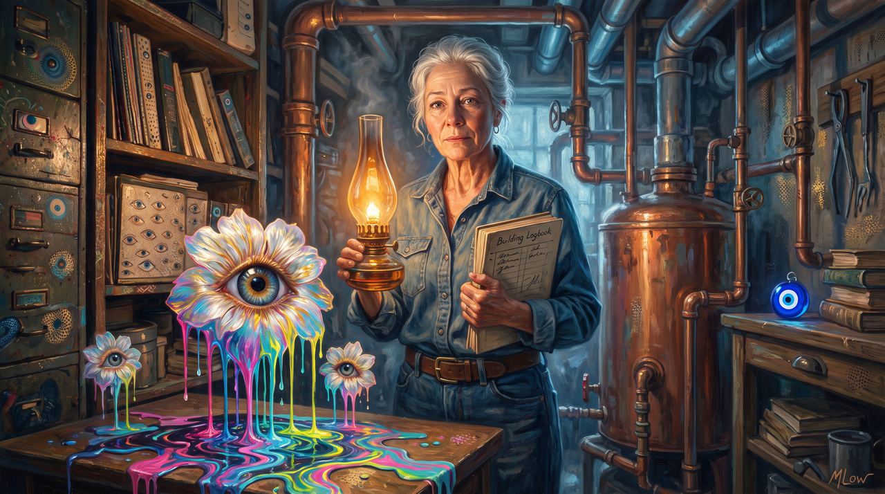 0x056b…d80b, portrait painted by MLow: Fifty Years of Logs