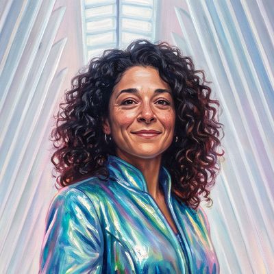0x1701…7cf4, portrait painted by MLow: Reunion at the Oculus