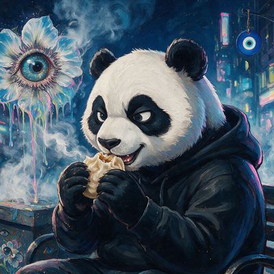 0xsporadic, portrait painted by MLow: Dumplings on Main Street