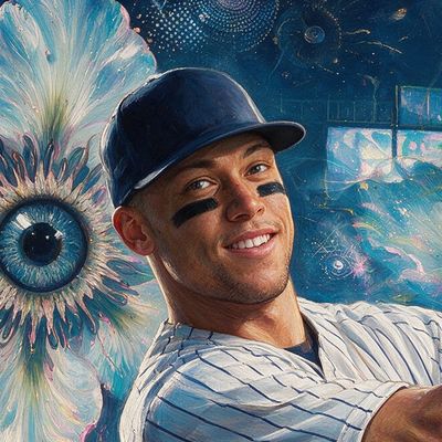 Aaron Judge, painted by MLow as a New Yorker