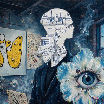 AC The Collector, portrait painted by MLow: The Blueprint Head
