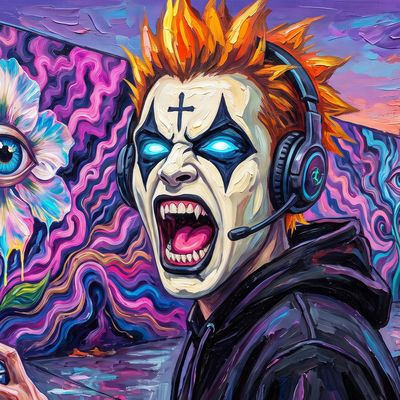 acekennedy, portrait painted by MLow: The Scream at Hunts Point