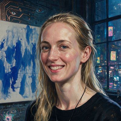 Addie Wagenknecht, painted by MLow as a New Yorker