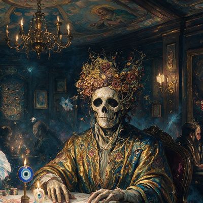 Andrés Del Vecchio, painted by MLow as a New Yorker