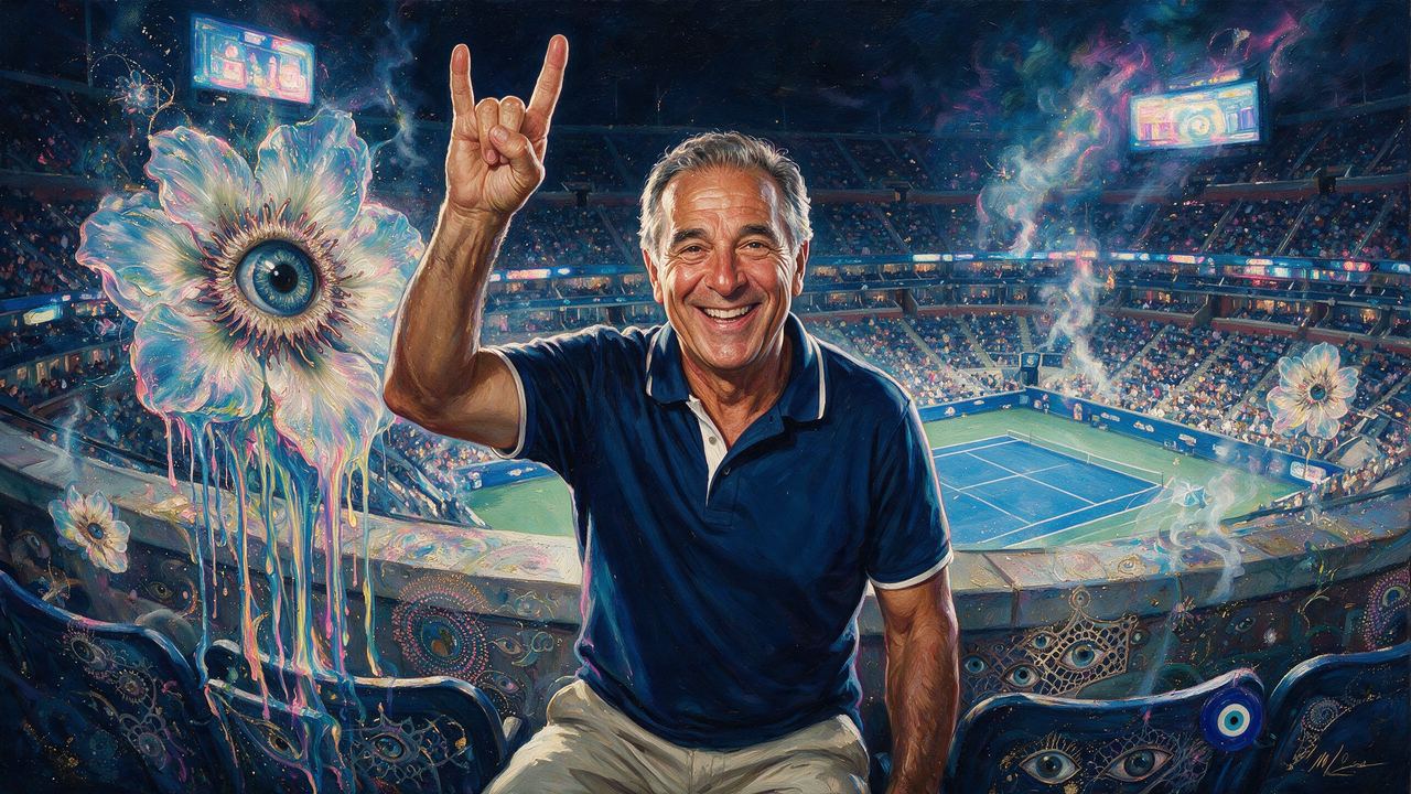 andrea_tennis, portrait painted by MLow: Center Court Regular