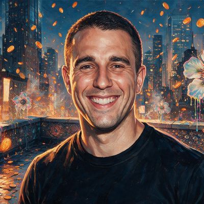 Anthony Pompliano, painted by MLow as a New Yorker