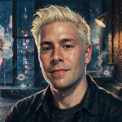Austin Robey, painted by MLow as a New Yorker