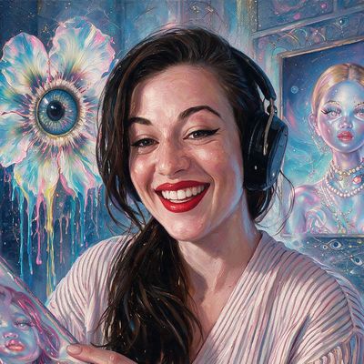Blake Kathryn, painted by MLow as a New Yorker