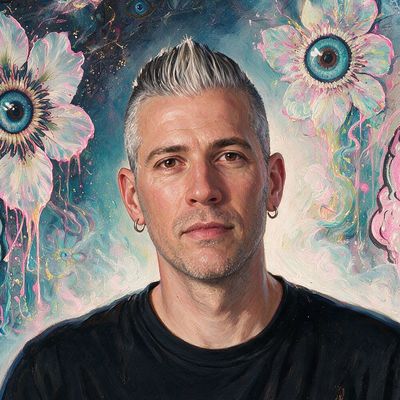 Buff Monster, portrait painted by MLow: Ice Cream Wall