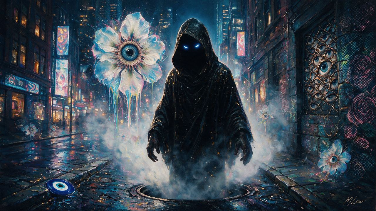 carver_, portrait painted by MLow: Rising From the Manhole