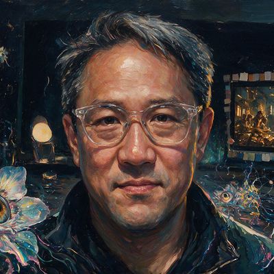 Chikai Ohazama, painted by MLow as a New Yorker
