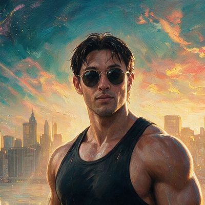 coachpaui, portrait painted by MLow: Sunrise Sets on the Piers