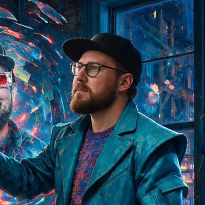 Coldie, portrait painted by MLow: Stepping Out of Stereo