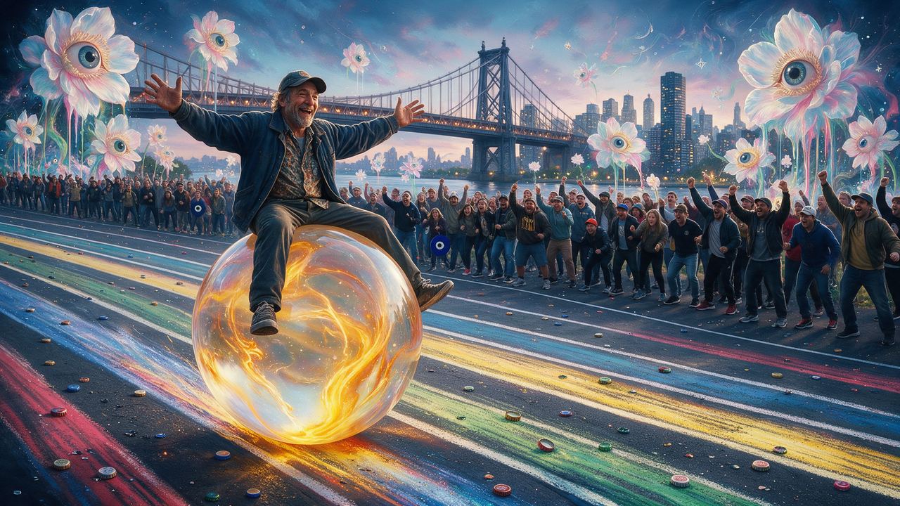 conthedon, portrait painted by MLow: Riding Detroiter at Astoria Park
