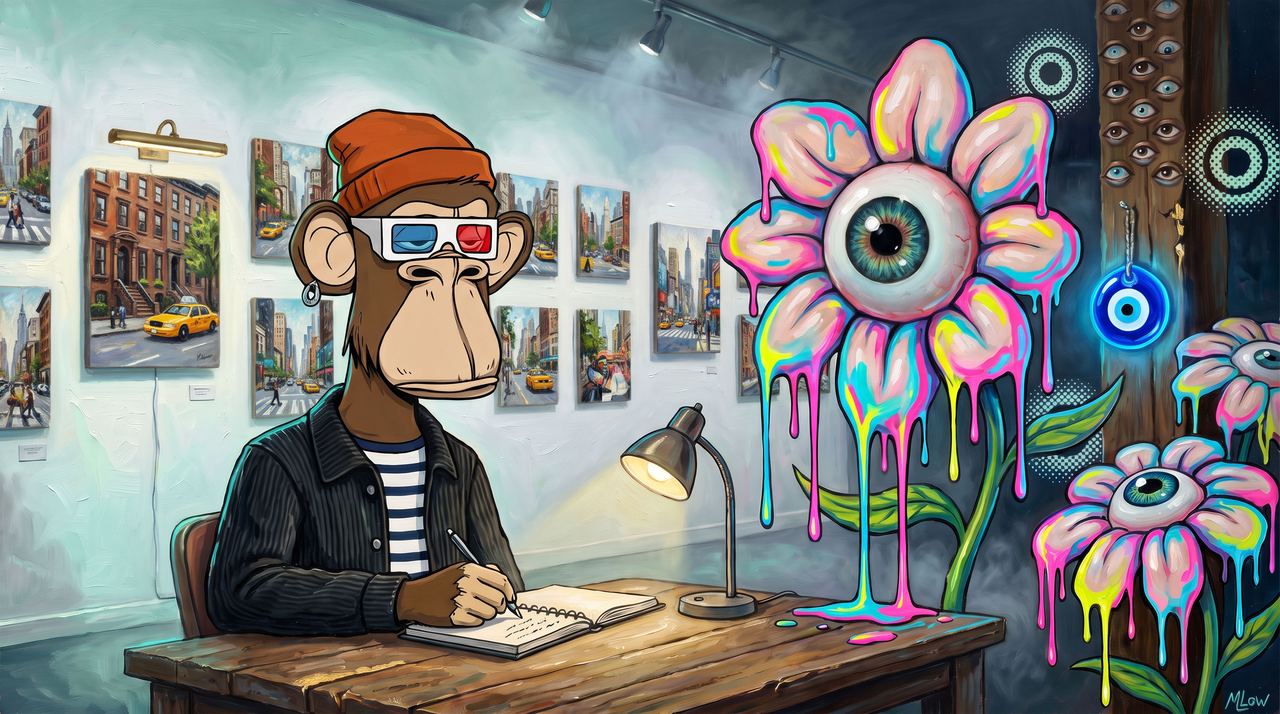 Cryptobscure, portrait painted by MLow: Writing About the Ones That Stick