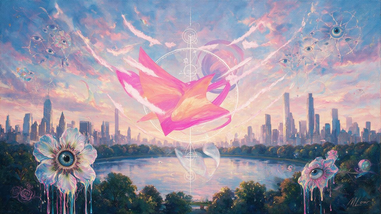 danil pan, portrait painted by MLow: Kismet Over the Reservoir