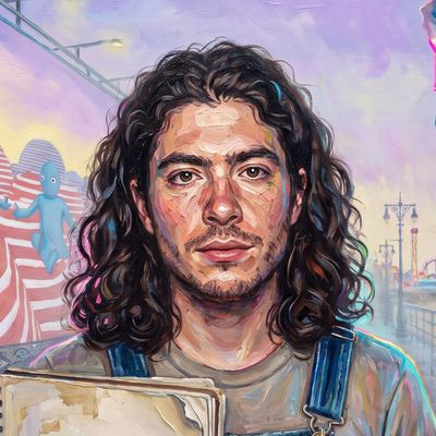 Danny Cole, painted by MLow as a New Yorker