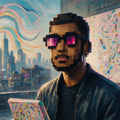 DCinvestor, painted by MLow as a New Yorker