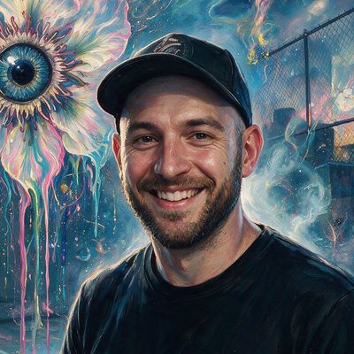 Dmitri Cherniak, painted by MLow as a New Yorker