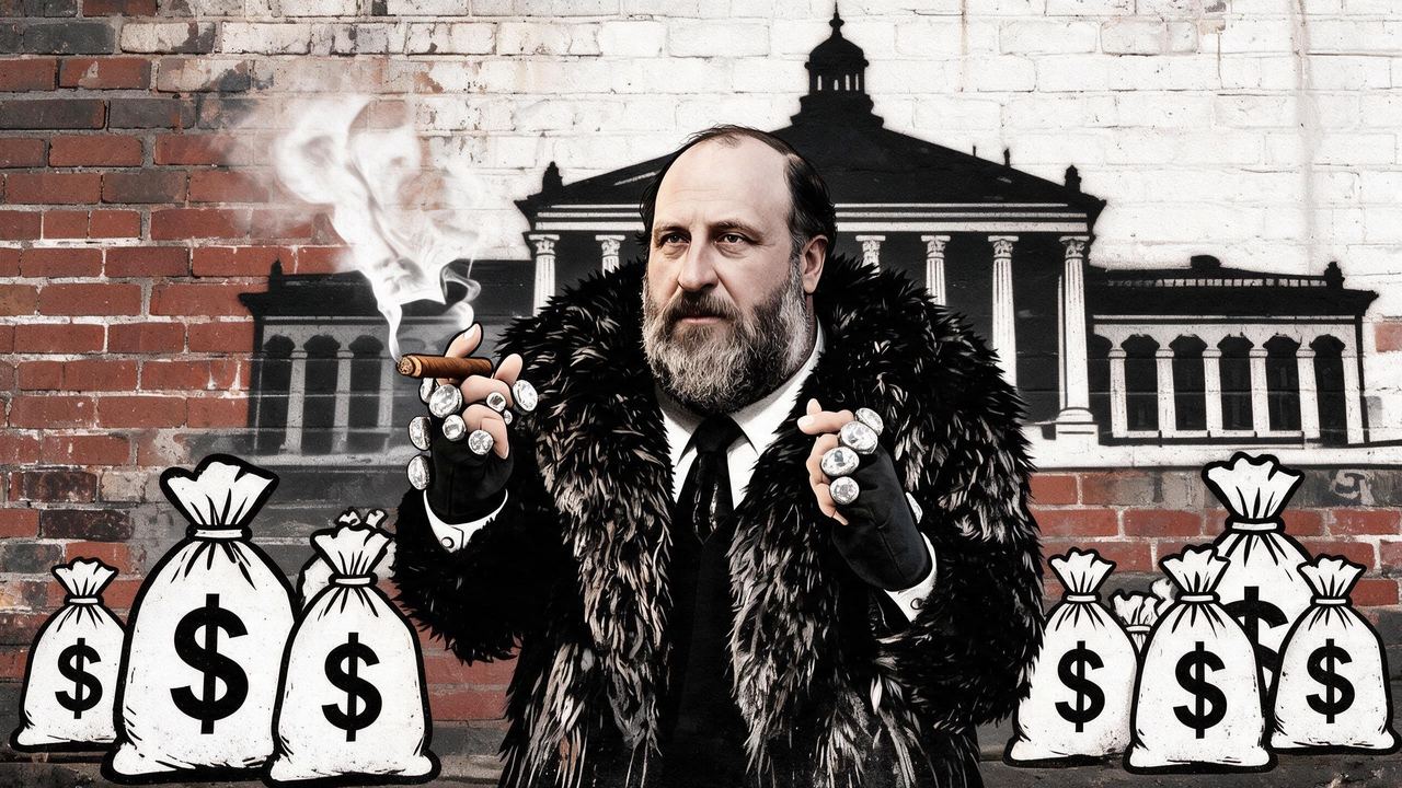 Boss Tweed, portrait painted by MLow