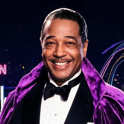 Duke Ellington, painted by MLow as a New Yorker