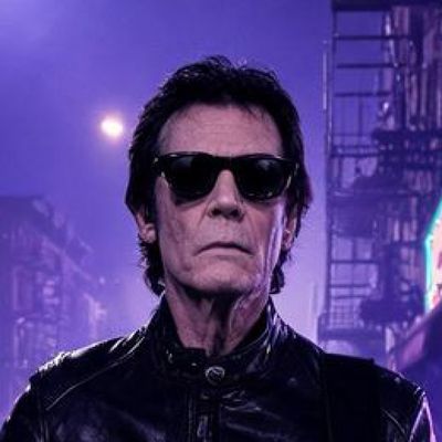 Lou Reed, painted by MLow as a New Yorker
