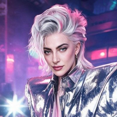 Lady Gaga, painted by MLow as a New Yorker