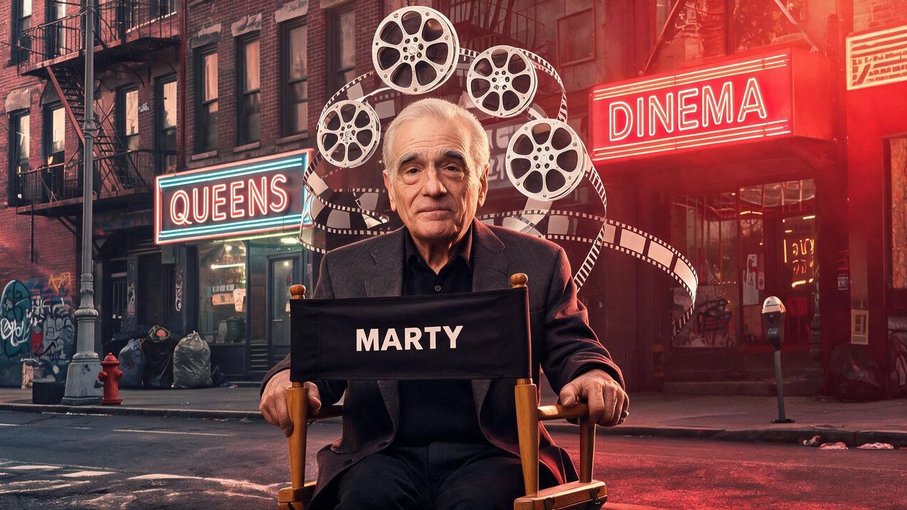 Martin Scorsese, portrait painted by MLow