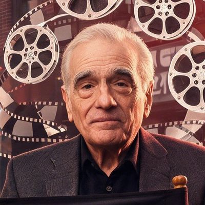 Martin Scorsese, painted by MLow as a New Yorker
