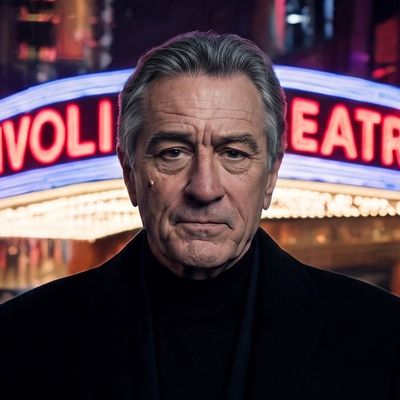 Robert De Niro, painted by MLow as a New Yorker