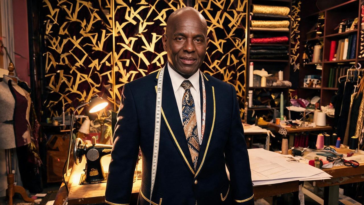 Dapper Dan, portrait painted by MLow