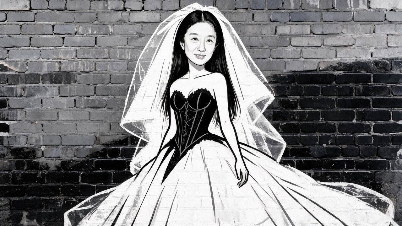 Vera Wang, portrait painted by MLow