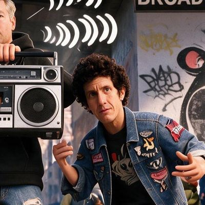 Beastie Boys, painted by MLow as a New Yorker