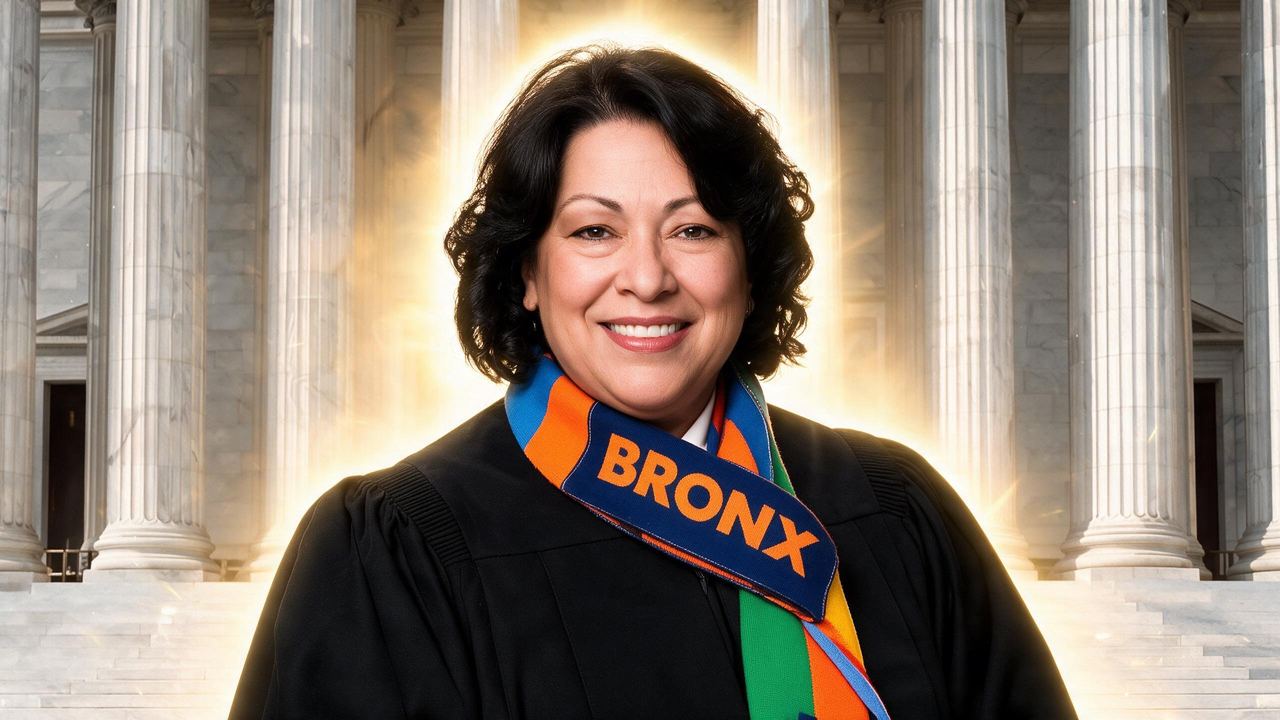 Sonia Sotomayor, portrait painted by MLow