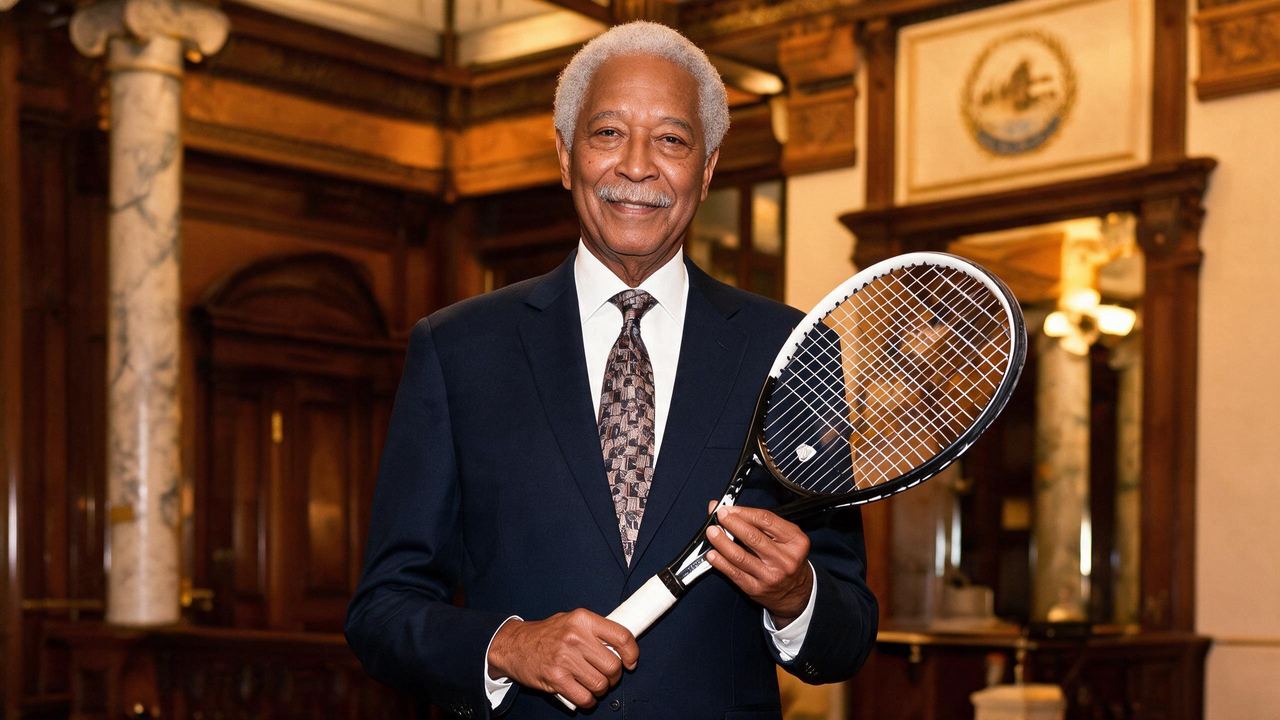David Dinkins, portrait painted by MLow