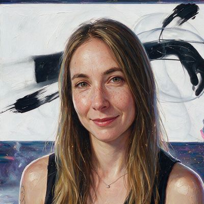 Fanny Lakoubay, painted by MLow as a New Yorker