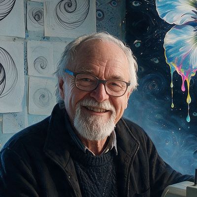 Hans Dehlinger, painted by MLow as a New Yorker