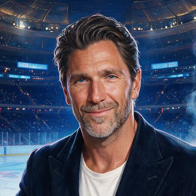 Henrik Lundqvist, painted by MLow as a New Yorker