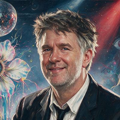 James Murphy, painted by MLow as a New Yorker